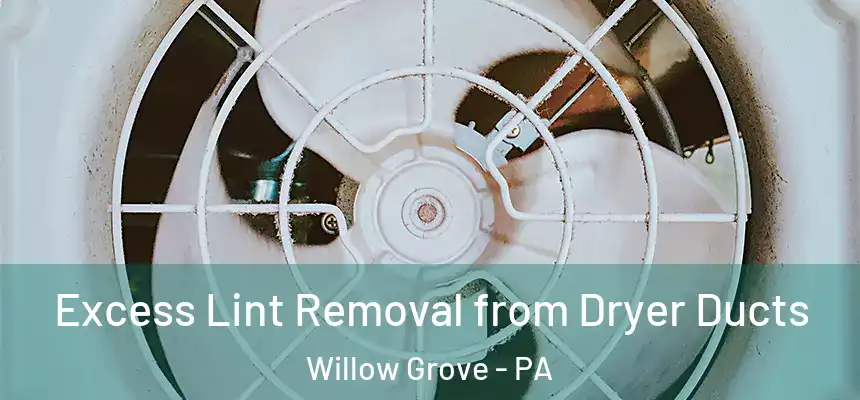  Excess Lint Removal from Dryer Ducts Willow Grove - PA